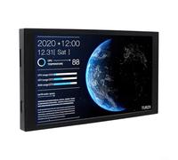 WheatThrive TURZX 5.2-Inch USB-C Monitor, IPS Portable LCD Secondary Screen 1280X720 Resolution With TF Card Playback For Windows(Black+64G)