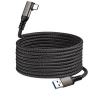 WheatThrive USB C Cable, USB A to USB C, 10Gbps Data Sync, Fast 3A Charging, for Oculus Link VR Headset