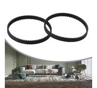 WheatThrive Vacuum Belt, Brush Roller Belt, 2 Pack Replacement Belts for Shark Navigator Lift-Away Pro NV350 NV351 NV352 NV355 NV356 NV357 Cleaners