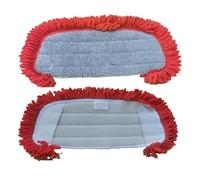 WheatThrive Washable Mop Pads, Microfiber Cloth, for Dirt Devil UD70250, BD21005, SD21000, Reusable Floor Cleaning Pads, 2 Pack