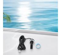WheatThrive Water Level Switch, Flow Sensor, Pool Salt Cell Switch, for Swimming Pool Salt Generators, 5m Cable, Black
