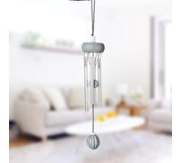 WheatThrive Wind Chimes, Garden Bells, Outdoor Decor, Bronze Wind Chime with 4 Tubes, Sweet Sound for Yard, Patio, Home