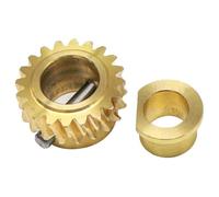WheatThrive Worm Gear, Auger Gear, Snowblower Part for Ariens ST824, ST524, 924082, Wear Resistant Brass, 20 Tooth Replacement