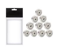 Wheel 3D Printer Plastic Pulley Linear Bearing(WHITE)