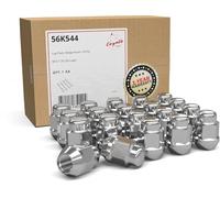 Wheel Accessories Parts 20 Pcs M12 x 1.25 12 x 1.25 Thread Bulge Acorn 35mm 1.38" Long Lug Nuts Chrome 13/16" 21mm Hex Fits Most Subaru Pass Cars | Nissan Pass Cars with Aftermarket Wheels