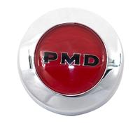 Wheel Accessories Parts Red Magnum PMD Bolt on Vintage Center Cap for Pontiac GTO, Firebird, Trans Am
