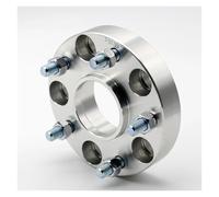 Wheel adapter 2Pieces PCD 5x100 CB 57.1mm Wheel Spacer Adapter 5 Lug Aluminum suit for for Volkswagen for Audi(30MM Silver Spacers)