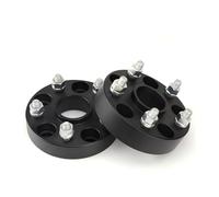 Wheel adapter 2Pieces PCD 5x114.3 15/20/25/30/35/40/45/50mm Hubcentric 67.1mm Aluminum Wheel Spacer Adapter 5 Lug SUIT for DODGE(2pcs 45mm Black)