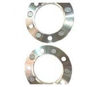 Wheel Adapter Spacers 2pcs Hub for Centric Wheel Spacers For Toyota for Lexus for Scion for Pontiac(20mm Silver)