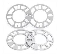 Wheel Adapter Universal car tire gasket, adapter plate, 1 set = 4 pieces for 4-5 for hole 6 for(5mm Spacer)