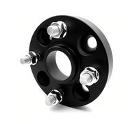 Wheel Adapter Wheel Spacers Adapters PCD 4x100 CB 60.1 For Renault For Clio For Captur For Megane For Logan(Black 20mm 2PCS)