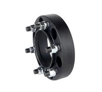 Wheel Adapters 2Pieces 25/30/35/40/45mm PCD 6x139.7 CB 93.1mm Wheel Spacers Adapter 6 Lug Suit for Ford for Ranger for Mazda(2PCS 35mm Black)