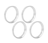 Wheel Adapters 4Pcs Wheel Hub Centric Rings 73.1mm OD To 67.1mm Car Tire Centric Spigot Hub Ring(1 piece Black 35mm)