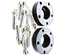 Wheel Adapters For BMW For E91 For Phase 1 20mm=0.8'' 2pcs 5x120 72.6 Hub Centric Bore Car Wheel Spacers +10pcs 14x1.25 Cone Thread(20mm Black)