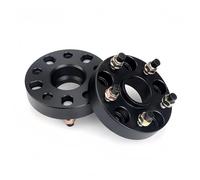 Wheel Adapters Wheel spacers Conversion adapters for PCD 5x112 to 5x100 5x108 5x110 5x120 5x127 5x130 5x139.7(2PCS 30mm Black)