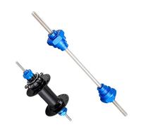 Wheel Aim Stand - 20 x 0.6 cm Thru-Axle Adapter for Bikes, Versatile Compatibility | Effortless Wire Precision | Aluminium Thru-Axle Adapter Tool for Maintenance, Trailer Setup Repair