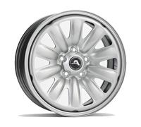 Alcar Stahlrad Steel Wheel ALCAR HYBRIDRAD 131200 – 6x15, 5x112, Silver – for Volkswagen Caddy Life