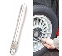 Wheel Alignment Pin Compatible with Standard Hub Bolt Patterns Found on Most Passenger Cars and Light Utility Vehicles (14 * 1.25 Silver)