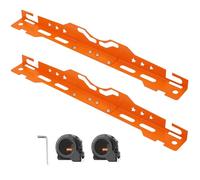 Wheel Alignment Tool - Adjustable Aluminium Plates, Precise Measuring Set | Track Gauge for Vehicles for Car Tyres, Garage, Truck, Auto Workshop, Steel Axle Measuring Board, Repair Accessories, Wheel