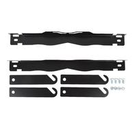 Wheel Alignment Tool Plates Alloy Steel Car Front End Toe Alignment Tool with Hanging Holes Black