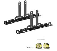 Wheel Alignment Tools, Accurate Camber Toe Alignment Measurements Plates Kit for Automative Car, Heavy Duty Stainless Steel DIY Align Measuring Tool Hanging Holes for Most Vehicles, Easy Mounted