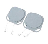 Wheel Alignment Turn Plates, 5 Ton Capacity Per Plate 360 Degree Rotation 2.4in Sliding Distance, Essential Addition to Any At Home Car Alignment Tool Kit for Vehicle Van