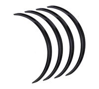 Wheel Arch Moulding For Toyota For Camry For 4Runner For Corolla Wheel Eyebrow Mudguard Fender Flares Mudflaps With Stickers 29''(Glossy Black)