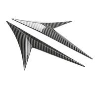 Wheel Arch Moulding For Toyota Front Spoilers Spoiler Lip Side Fender Vent Decoration Wing Air Cover Hood Flow Intake Sticker Trim(Carbon Fiber Look)