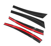 Wheel Arch Trim, Car Wheel Fende 4Pcs/Set Car Mudguard Fender Flares Wheel Eyebrow Fit Use For Tesla Model Y 2020 2021 2022 2023 Front&Rear Splash Guard Glossy Black(4pcs Glossy Black)