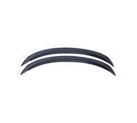 Wheel Arch Trim,Car Wheel Fender Carbon Fiber Rubber Car Wheel Eyebrow Universal Protector Trim Fender Flare Extension Arches For Cars Mud Flap Guards Splash(33cm)
