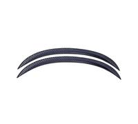 Wheel Arch Trim,Car Wheel Fender Carbon Fiber Rubber Car Wheel Eyebrow Universal Protector Trim Fender Flare Extension Arches For Cars Mud Flap Guards Splash(42cm)