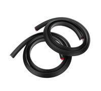 Wheel Arch Trim, Wheel Arch Protectors 2PCS 150Cm Car Splash Guard Fender Flare Extension Wheel Eyebrow Moulding Trim Wheel Arch Strip Extenders Scratch-proof