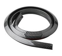 Wheel Arches 1.5m Protector Lip Sticker Trim Fender Flare Anti-scratch Triangle Universal Car Truck Carbon Fiber Rubber Wheel Eyebrow(Carbon Fiber)