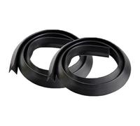 Wheel Arches 2Pcs 1.5m Moulding Flares Trim Strip Car External Wheel Eyebrow Arch Lips Fender Extension