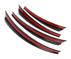 Wheel Arches For Model Y 4pcs Non Punching Hidden Mudguard Wheel Arch Modification Accessories Wheel Fender Flares(B)