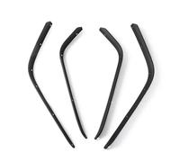 Wheel Arches Wheel Brow For Jeep For Wrangler JK 2007-2017 Car Splash Protector Protective Guard Mudflaps Front Rear Mudguard Fender Extensions
