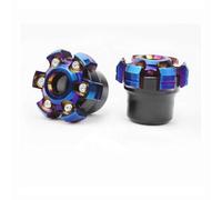 Wheel Axle Slider Protector Compatible With Universal Motorcycle Fork Crash Protection Sliders Frame Protector Hexagonal Wheel Trim