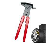 Wheel Balancing Pliers, Wheel Weight Hammer Pliers - Heavy Duty Car Tire Weight Pliers | Tire Tools Wheel Weight Tools for Wiring, Piping and Various Metal Materials
