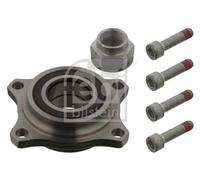 febi bilstein 36968 Wheel Bearing Kit with axle nut and fastening screws, pack of one