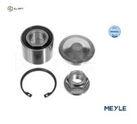 MEYLE Wheel Bearing Kit Rear With Attachment Material Fits Dacia Renault