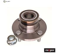 Wheel bearing Rear Axle 33-0457 MAXGEAR for MITSUBISHI COLT Mk IV LANCER Mk V
