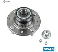 Wheel bearing Rear Axle Left Angular Ball Bearing 33 10 4402 SWAG for VOLVO