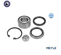 MEYLE Wheel bearing kit 33-14 650 0004 Front Axle with fastening/mounting material ORIGINAL Quality 68 Ball Bearing