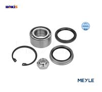 MEYLE Wheel bearing kit 33-14 650 0004 Front Axle with fastening/mounting material ORIGINAL Quality 68 Ball Bearing