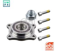 febi bilstein 36968 Wheel Bearing Kit with axle nut and fastening screws, pack of one