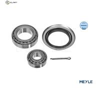 MEYLE Wheel Bearing Kit 7145020006 - Front Axle ORIGINAL Quality, 62 Tapered Roller Bearing for FORD