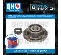 Wheel Bearing Kit fits CITROEN C15 1.9D Rear 00 to 05 WJX(DW8B) QH 370142 374815