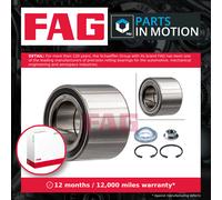 Wheel Bearing Kit fits FORD FOCUS Rear 98 to 05 FAG 1201568 2S6J1A049AA Quality