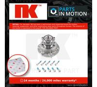 Wheel Bearing Kit fits FORD TRANSIT V363 2.0D Front 2016 on NK 1810256 1819733