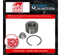 Wheel Bearing Kit fits KIA STONIC YB 1.0 Front 2017 on G3LC 51720H8000 Febi New